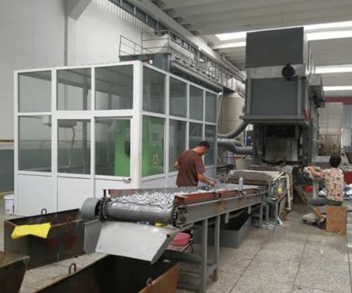 τελευταία εταιρεία περί Εξοπλισμός ζεστού ζαλβανισμού παραδόθηκε σε έναν κατασκευαστή προστατευτικών σιδηροδρόμων στην Ταϊλάνδη