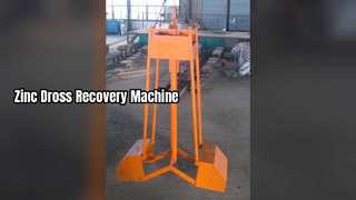 Μηχανή ανακύκλωσης σκωριών ψευδαργύρου υψηλής απόδοσης