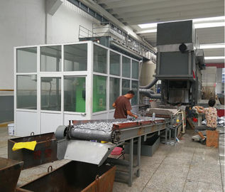 ISO9001 καυτή εμβύθιση που γαλβανίζει τη μηχανή επιστρώματος πιάτων χάλυβα γραμμών παραγωγής