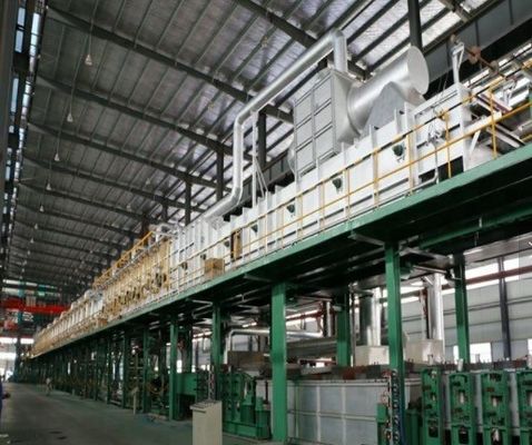 Προσαρμοσμένο PLC Ελέγχεται Εξοπλισμός Ζεστής Ζαλβάνωσης Κεραμικό / Μεταλλικό μπάνιο 40-100 μικρών